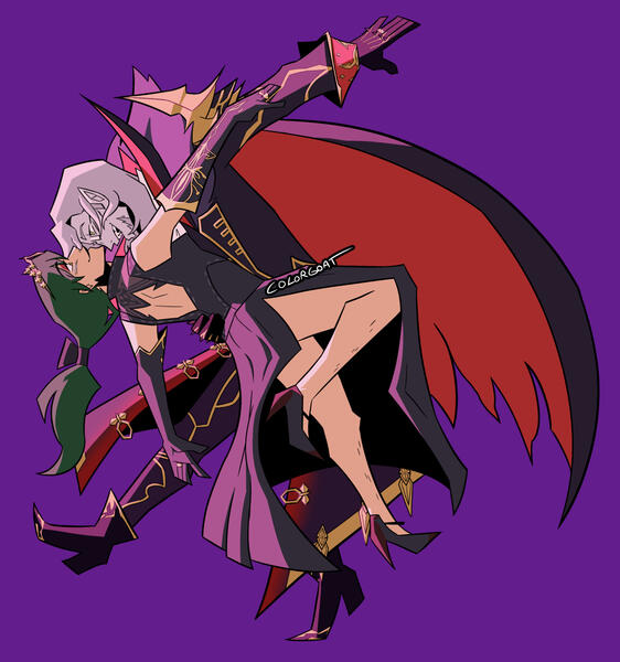 Selene &amp; Hesperos (FFXIV) [Comm]