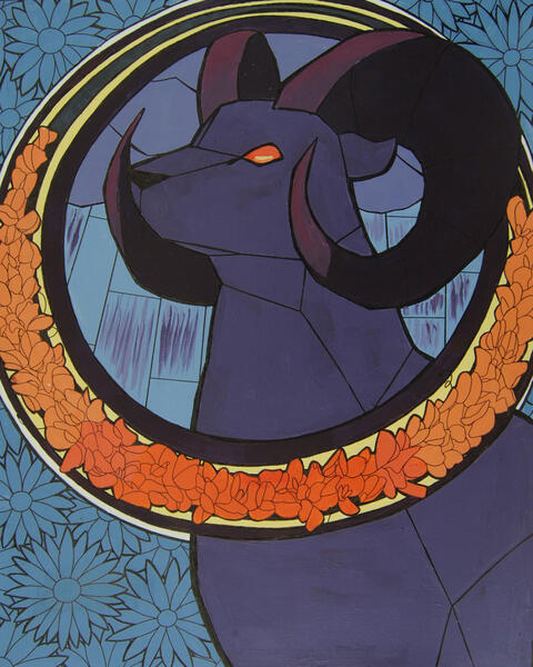 Aries (Acrylic Paint)